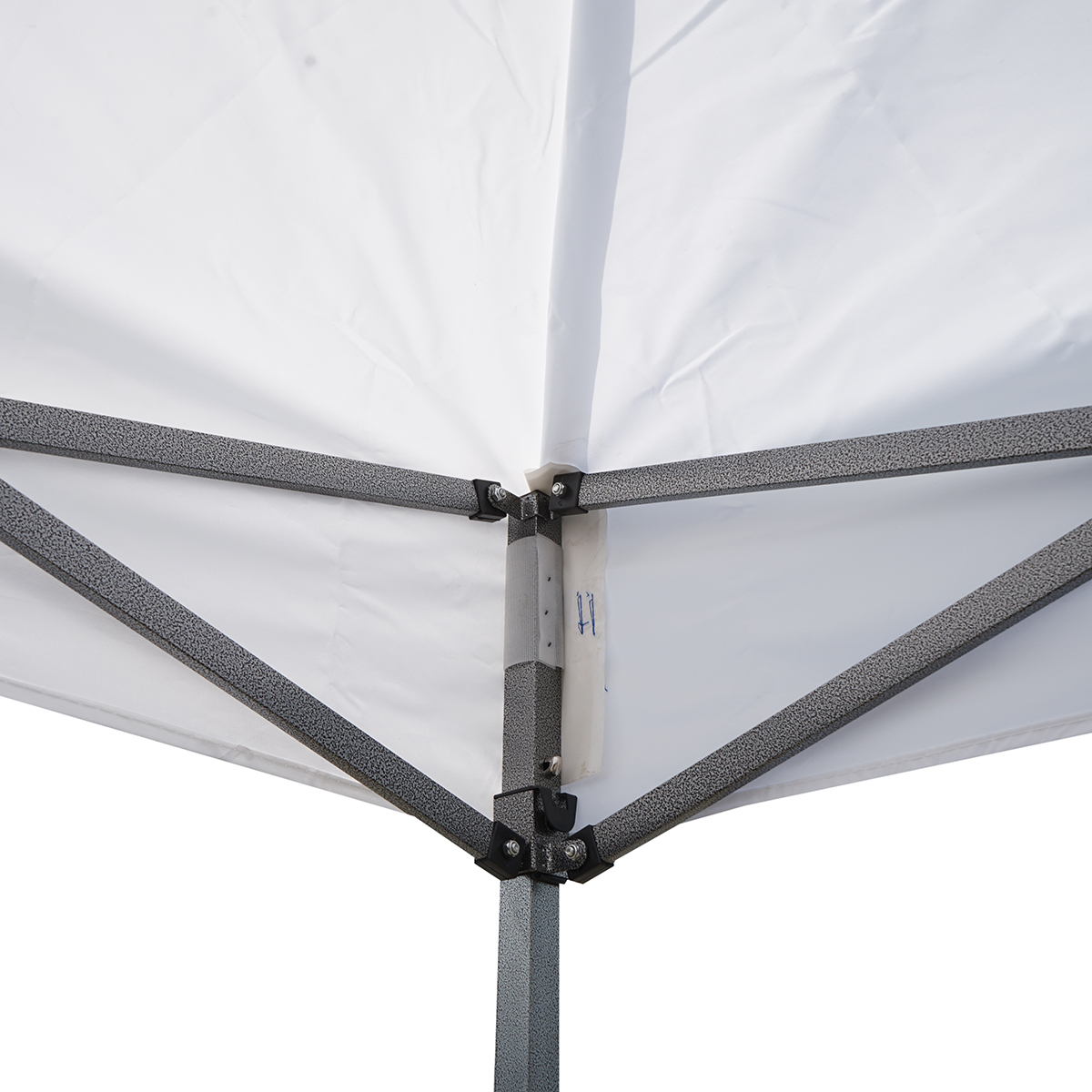 Acoperis cort pavilion 2x2m alb – imagine 6