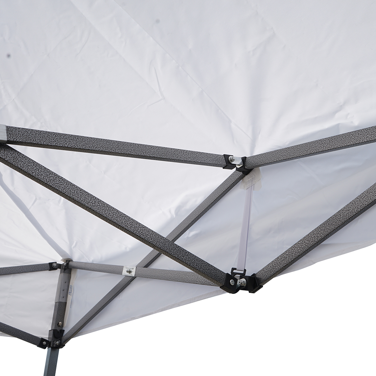 Acoperis cort pavilion 2x2m alb – imagine 7