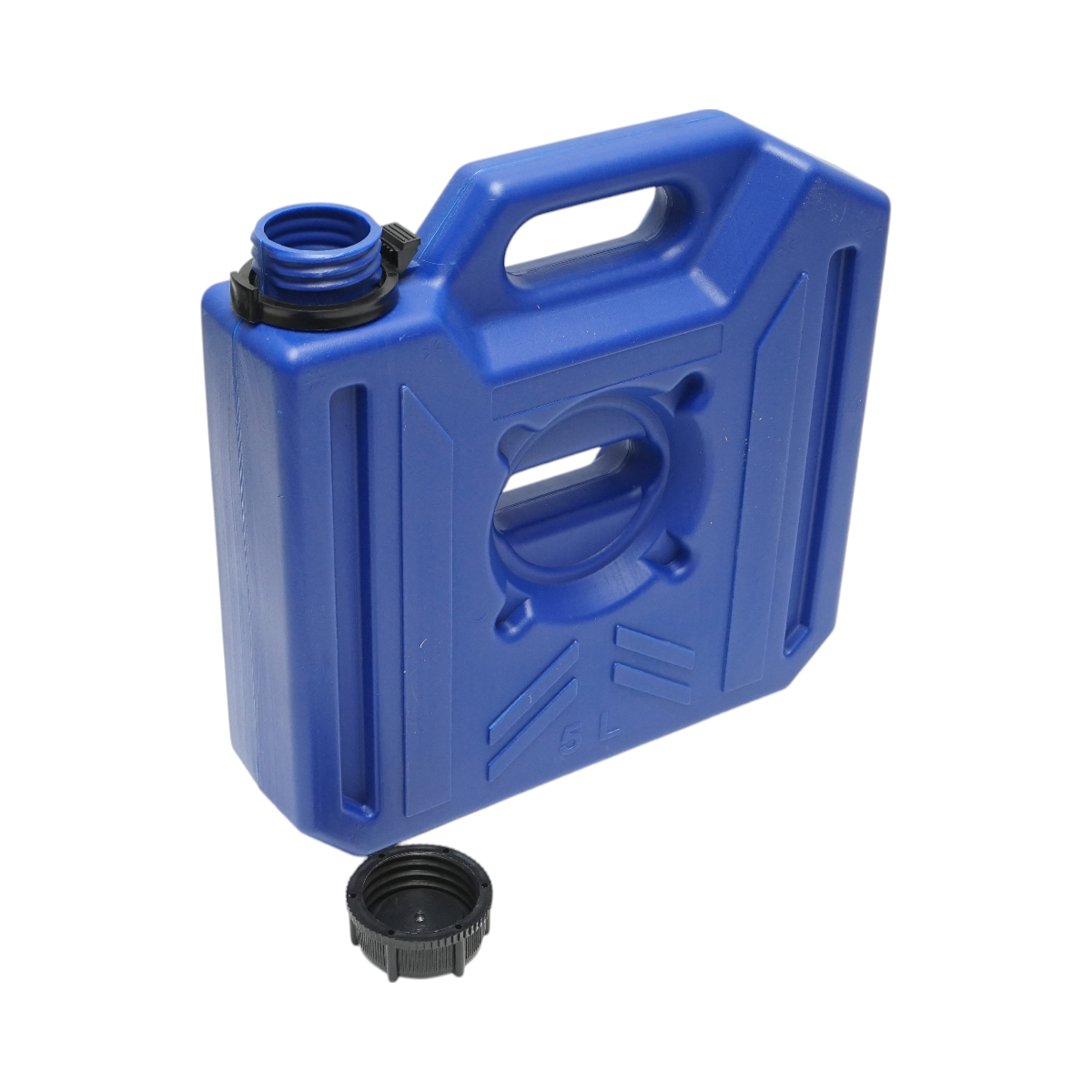 Canistra plastic 5L, dop cu blocator – imagine 2