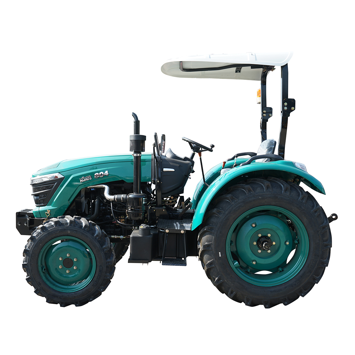 Tractor 80CP cu semicabina, motor YTO diesel, roti 8.3-20/12.4-28 KONIG 804 – imagine 3