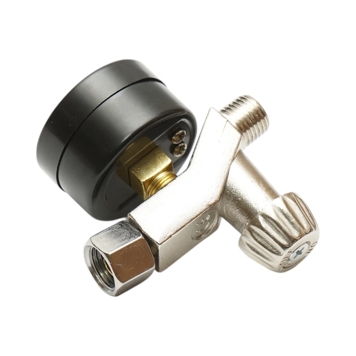 Regulator presiune aer cu manometru pentru pistol de vopsit 1/4 BSP – imagine 3