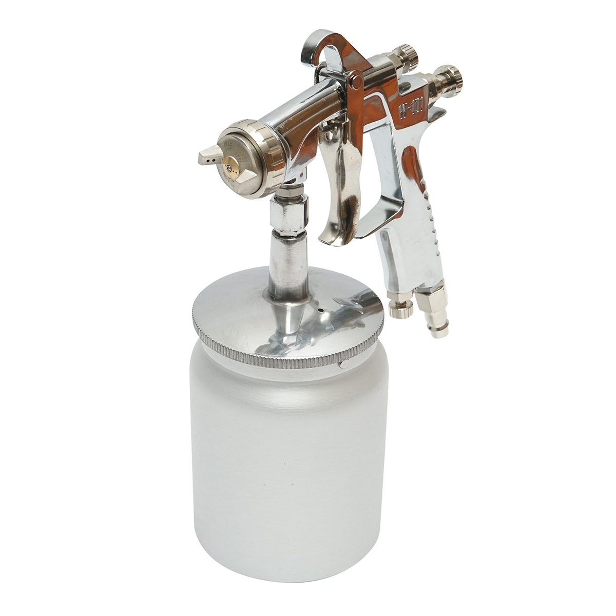 Pistol de vopsit cu aer comprimat 600ml, duza 2mm HVLP, debit 300ml/min, presiune max. 5 bar