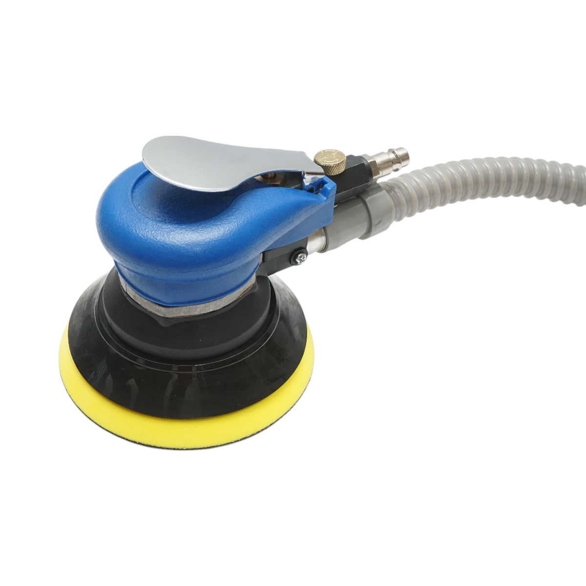 Slefuitor orbital pneumatic 125mm cu sistem de aspirare, viteza 10000rpm, orbita 2.5mm, presiune max. 8 bar – imagine 4