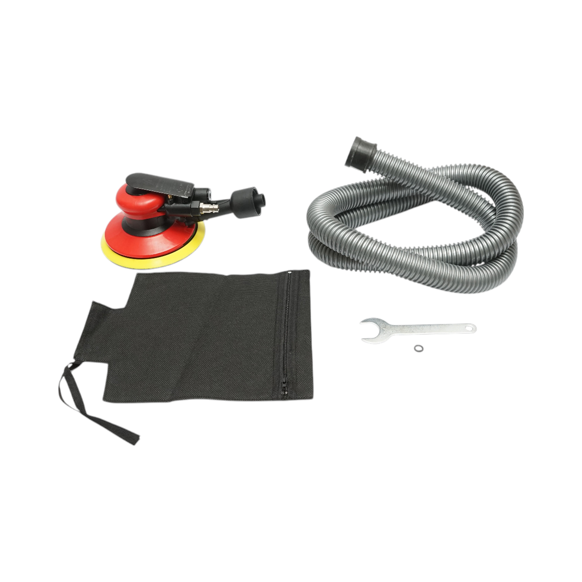 Slefuitor orbital pneumatic 125mm cu sistem de aspirare, viteza 10000rpm, orbita 2.5mm, presiune max. 6 bar Heavy Duty – imagine 2