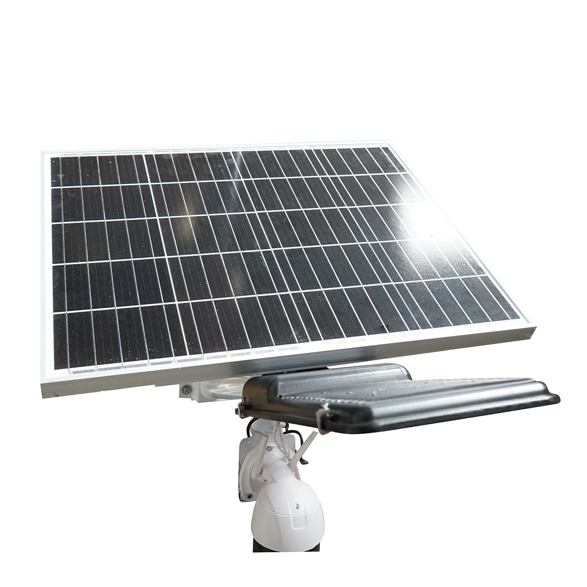 Lampa stradala LED 300W cu panou solar 60W, camera supraveghere 4G si baterie 16000mAh Breckner Germany – imagine 7
