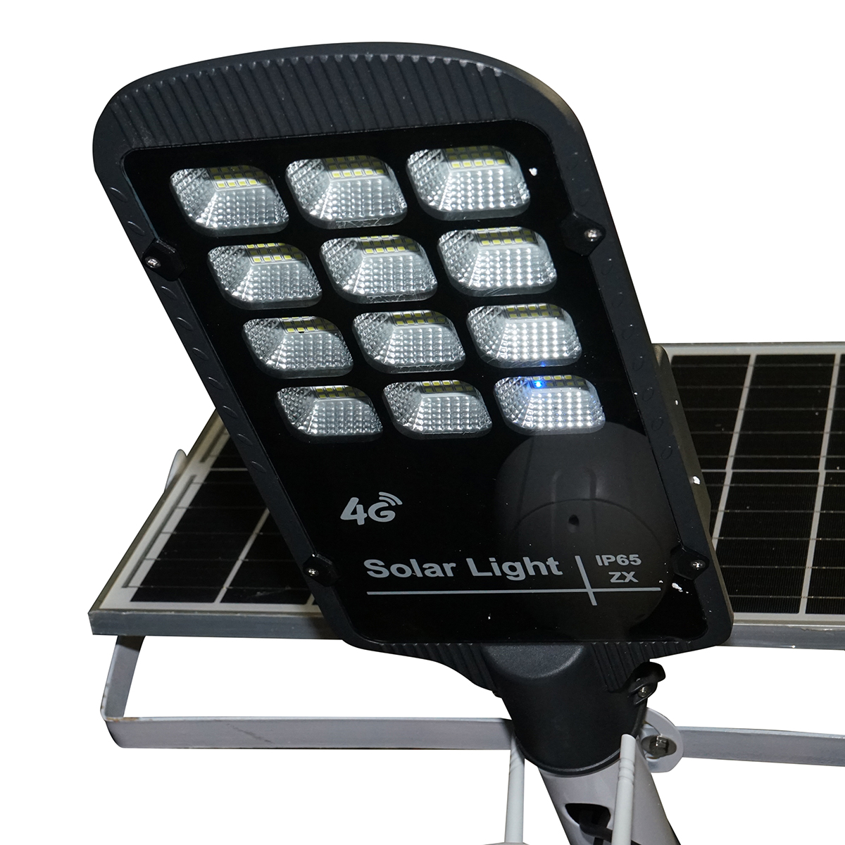 Lampa stradala LED 100W cu panou solar 40W si camera supraveghere 4G Breckner Germany – imagine 6