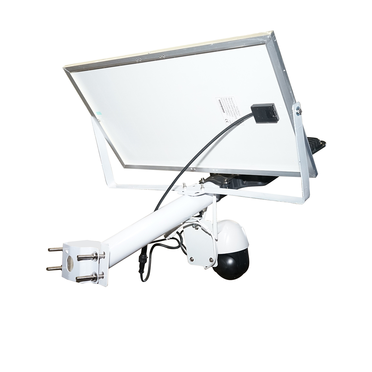 Lampa stradala LED 100W cu panou solar 40W si camera supraveghere 4G Breckner Germany – imagine 7