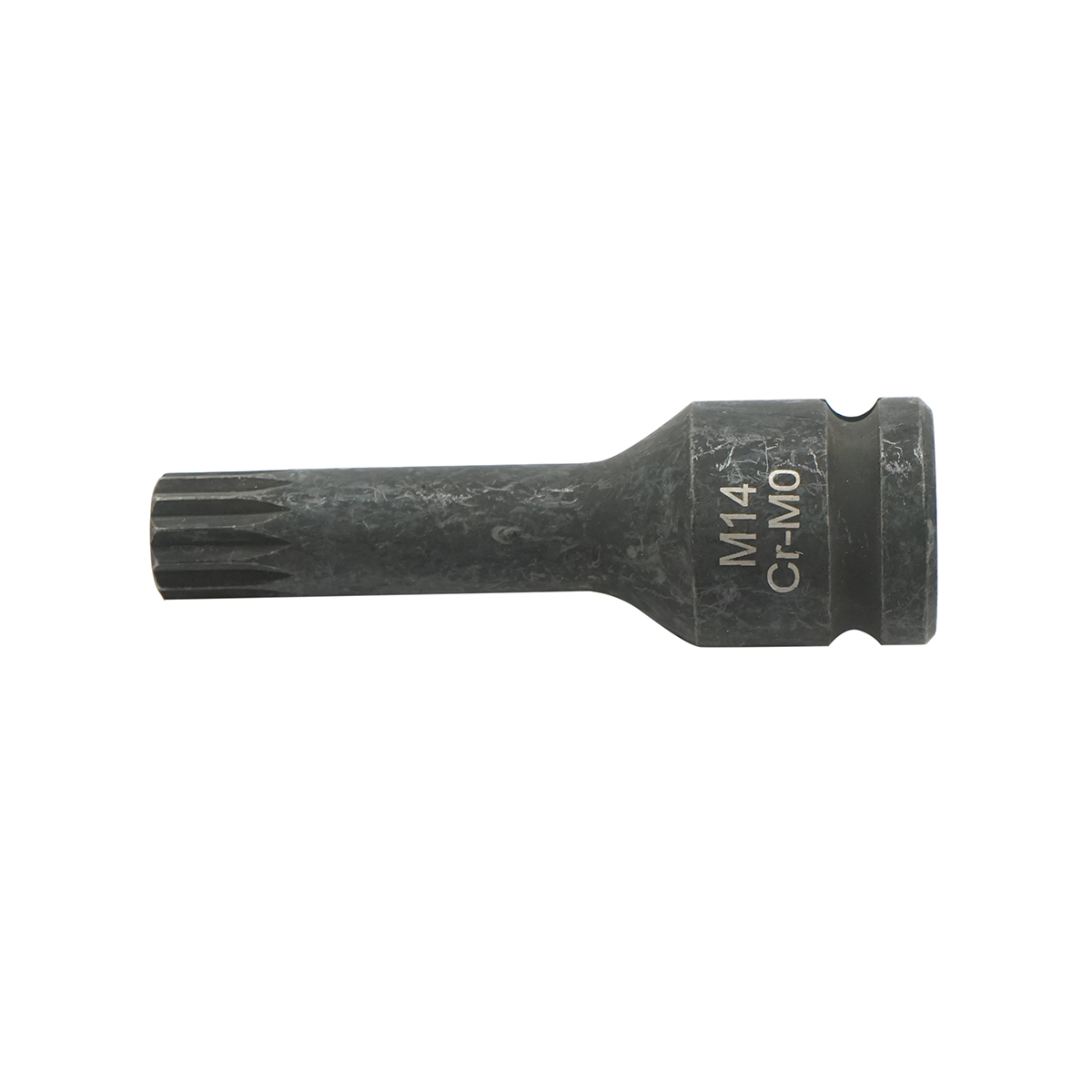 Cheie tubulara de impact bit spline M14, 78mm, patrat 1/2 inch Cr-Mo