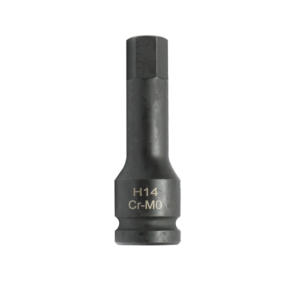Cheie tubulara de impact bit hexagonal H14, 78mm, patrat 1/2 inch Cr-Mo