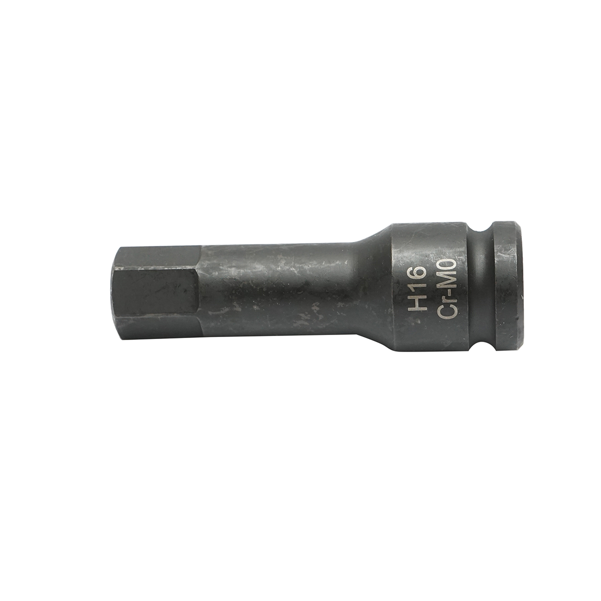 Cheie tubulara de impact bit hexagonal H16, 78mm, patrat 1/2 inch Cr-Mo