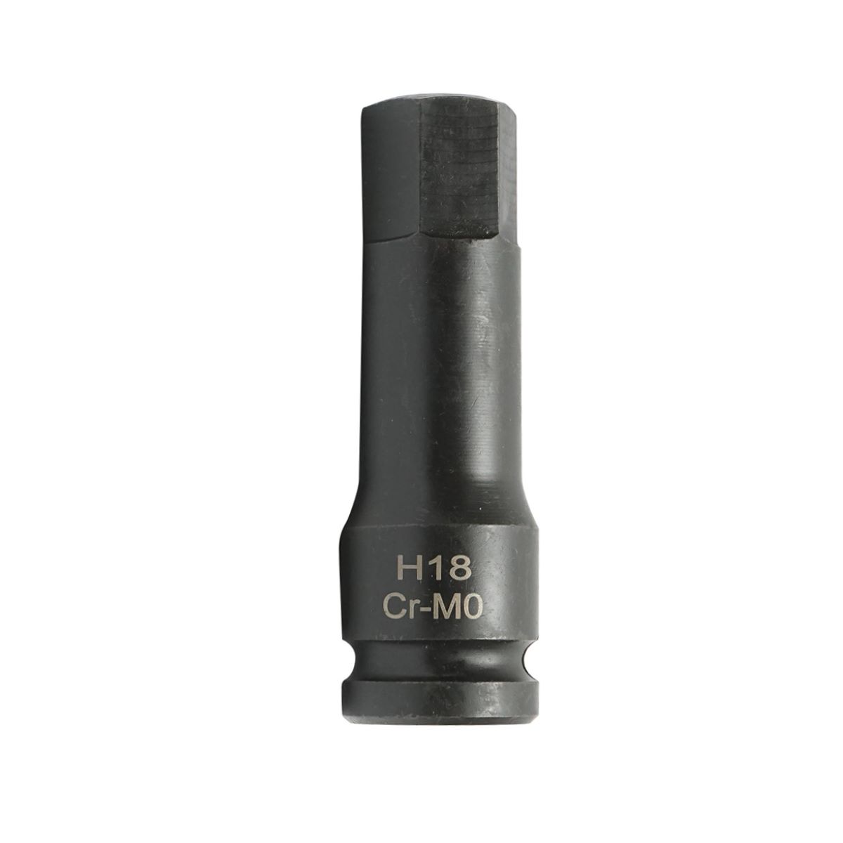 Cheie tubulara de impact bit hexagonal H18, 78mm, patrat 1/2 inch Cr-Mo