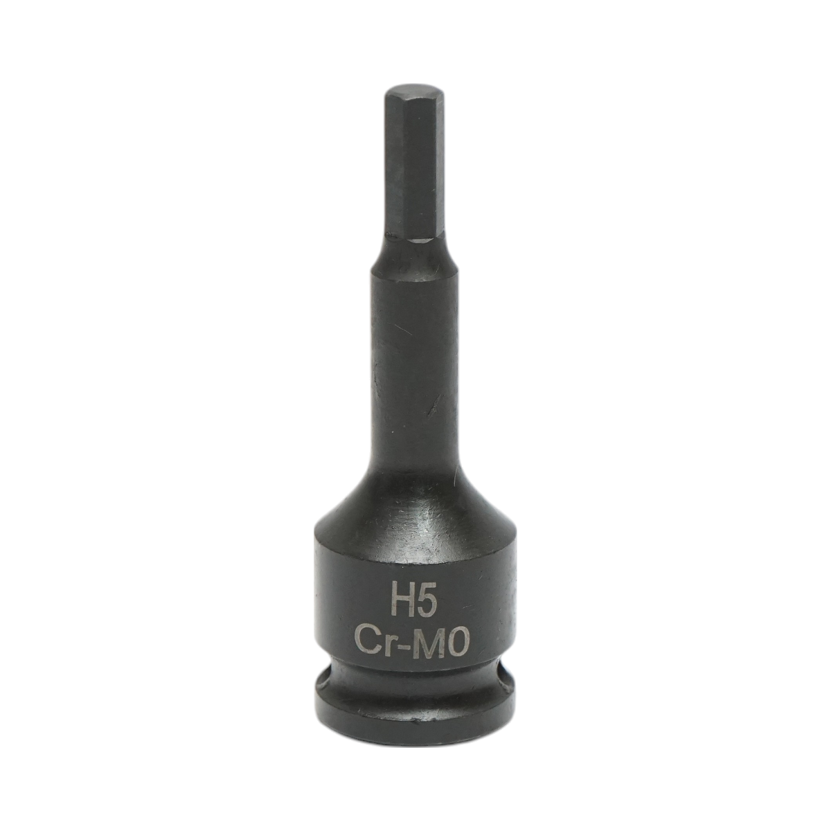 Cheie tubulara de impact bit hexagonal H5, 60mm, patrat 3/8 inch Cr-Mo