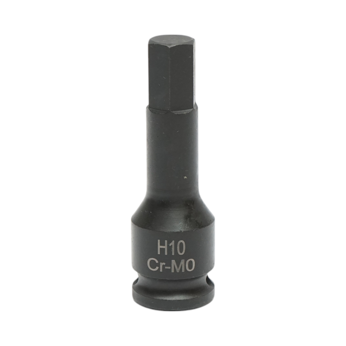 Cheie tubulara de impact bit hexagonal H10, 60mm, patrat 3/8 inch Cr-Mo