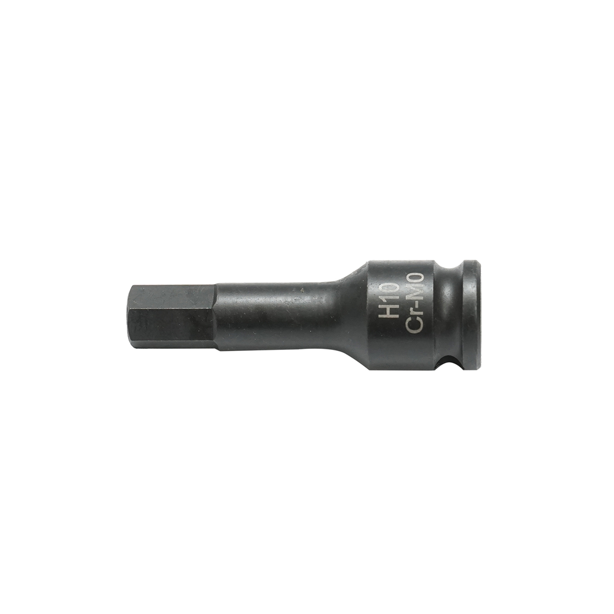 Cheie tubulara de impact bit hexagonal H10, 60mm, patrat 3/8 inch Cr-Mo – imagine 3