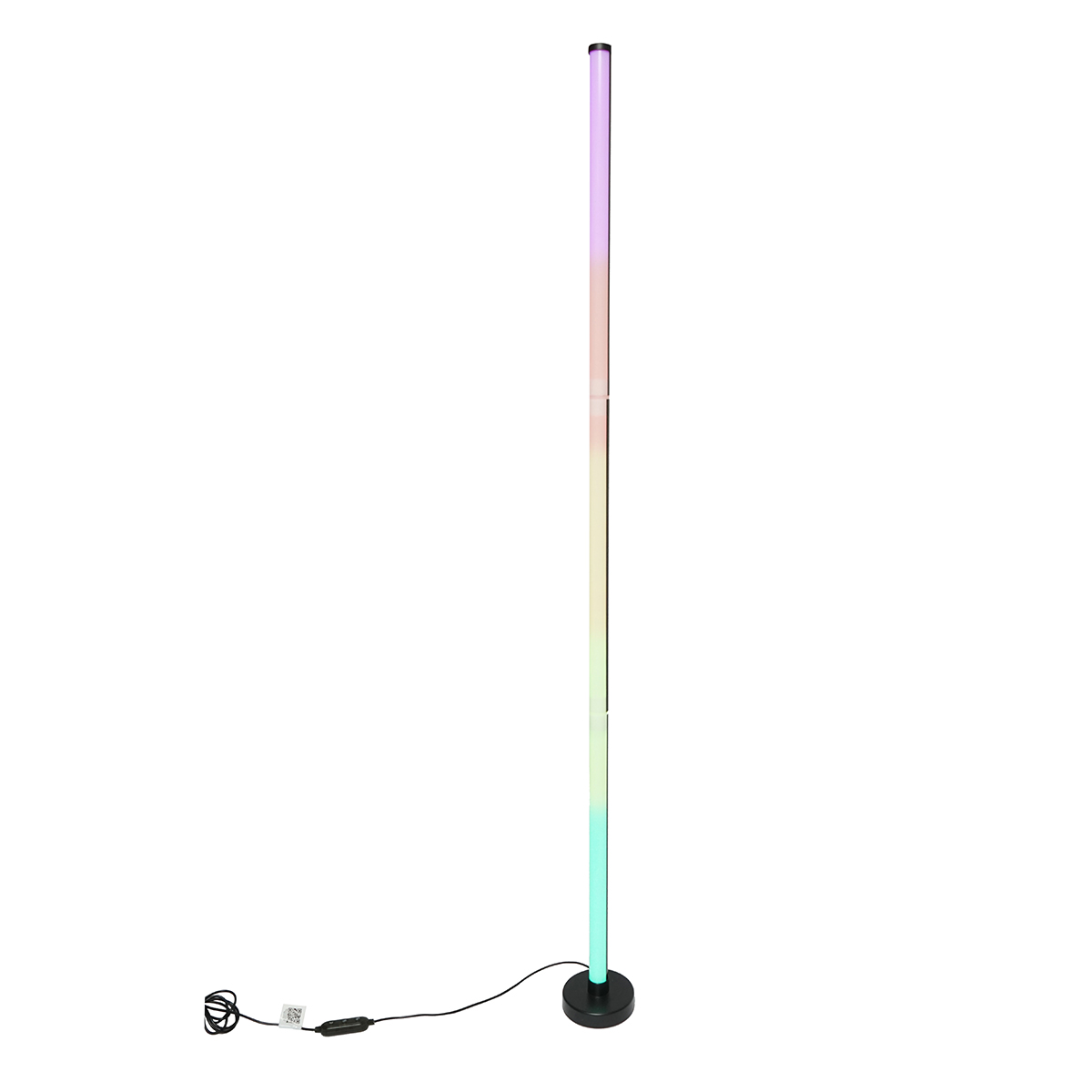 Lampa de podea decorativa LED RGB 10W dimabila, mod muzica, dinamic, static cu telecomanda, bluetooth, aplicatie Raingel