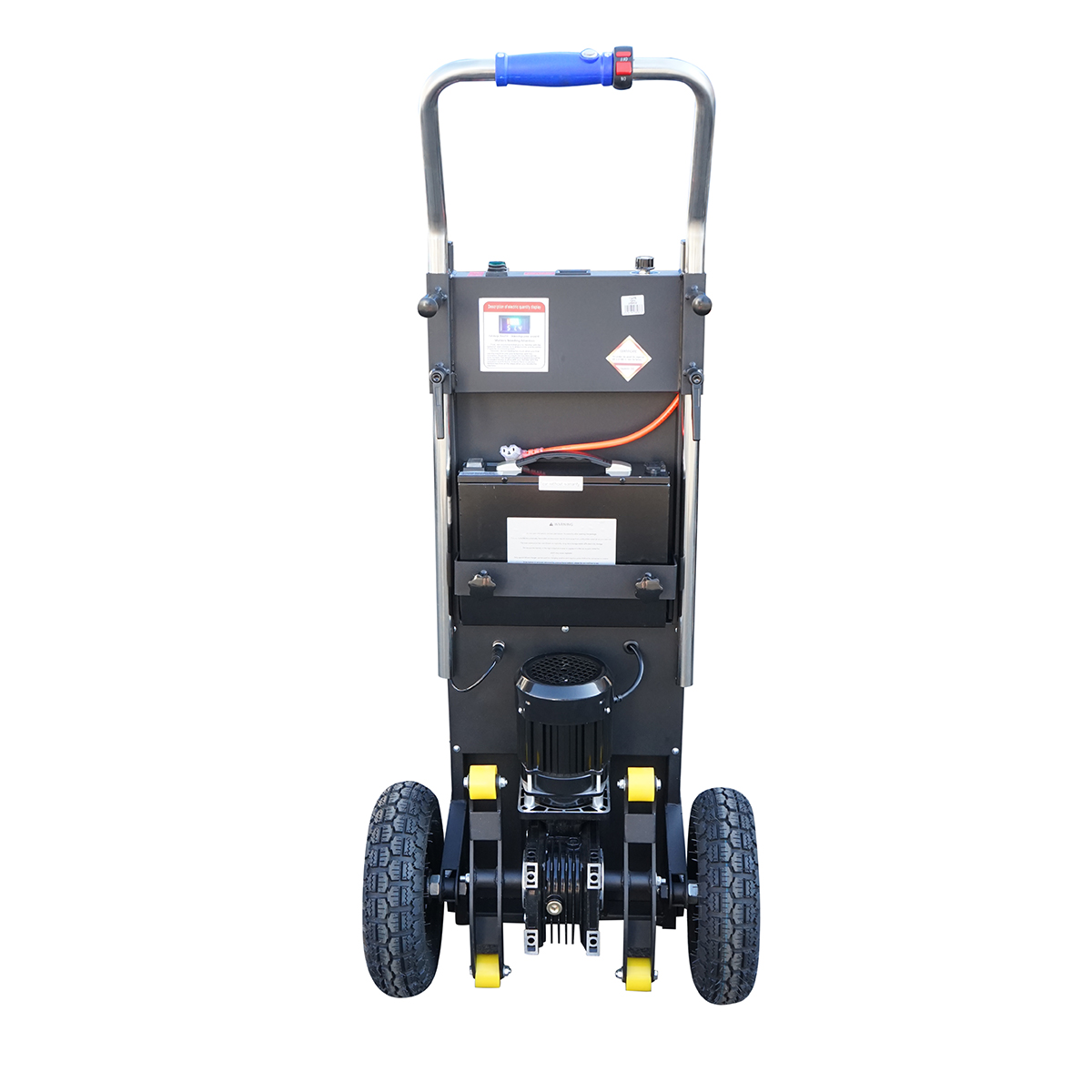 Carucior electric transport marfa pe trepte si scari 1500W, sarcina maxima 200Kg – imagine 3