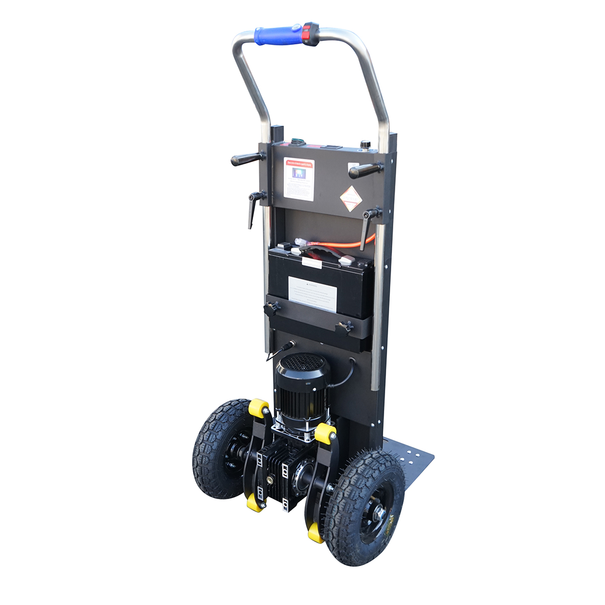 Carucior electric transport marfa pe trepte si scari 1500W, sarcina maxima 200Kg – imagine 4