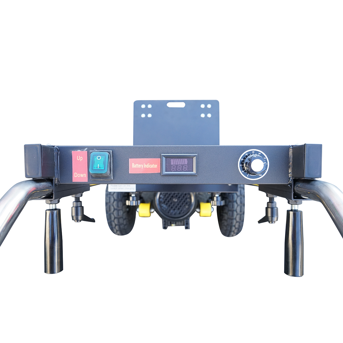 Carucior electric transport marfa pe trepte si scari 1500W, sarcina maxima 200Kg – imagine 6