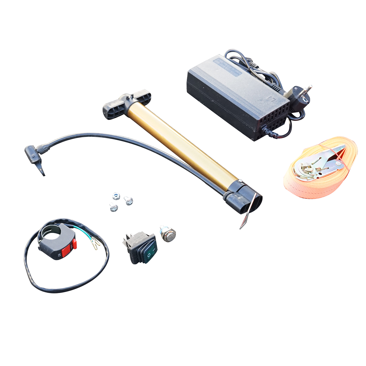 Carucior electric transport marfa pe trepte si scari 1500W, sarcina maxima 200Kg – imagine 9