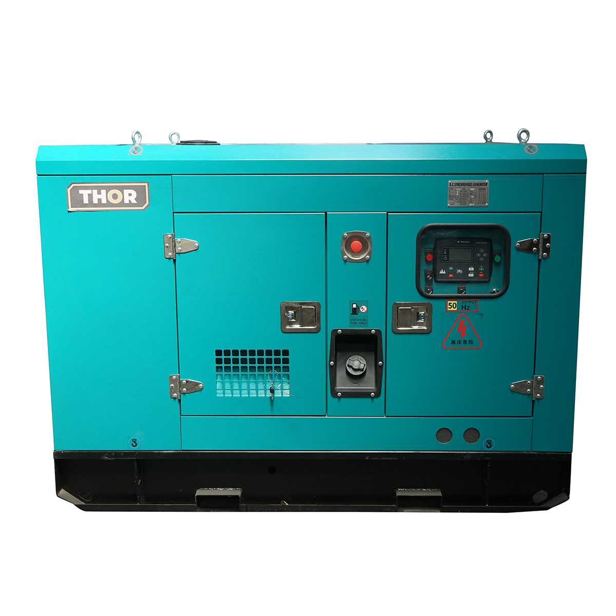 Generator electric trifazat 30KVA, 24KW, 230/400V cu motor diesel si ATS THOR