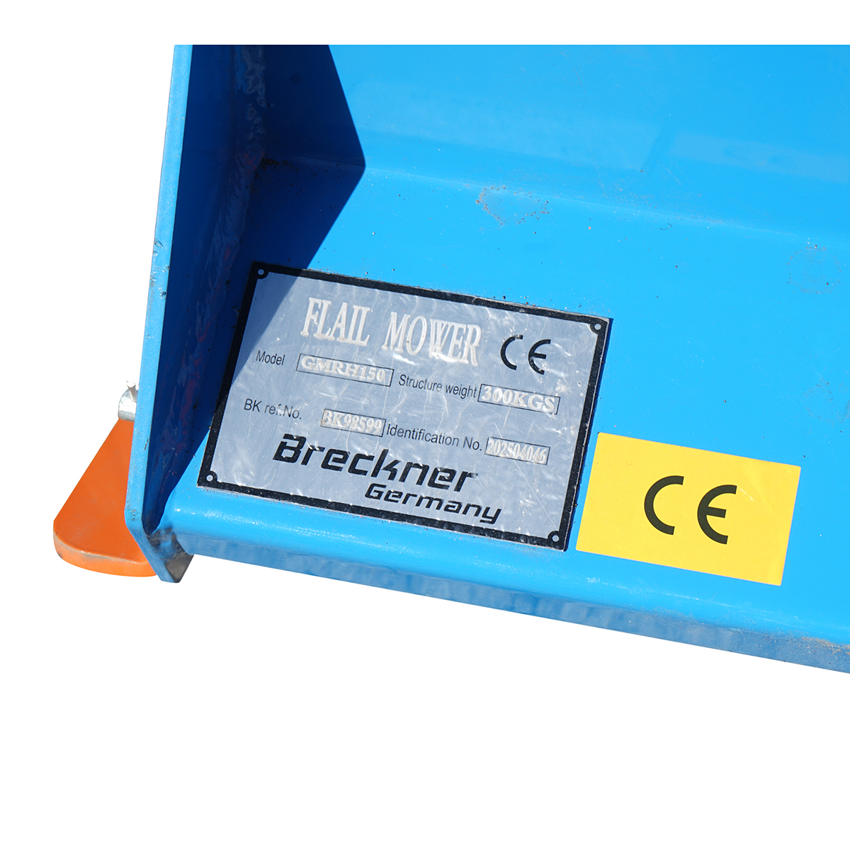 Tocatoare resturi vegetale GMRH150 cu translatie hidraulica 30-60CP, latime de lucru 150cm, PP-540 r/min, cardan inclus 320Kg Breckner Germany – imagine 9
