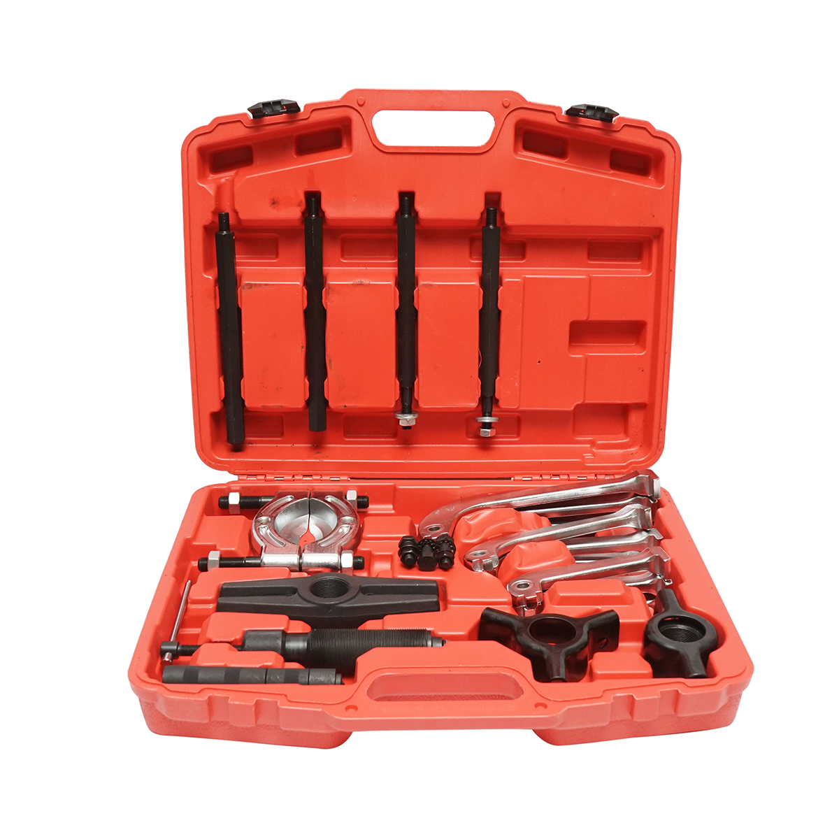 Trusa presa extractor rulmenti si fulii cu 3 brate, piston hidraulic 10 tone Breckner Germany