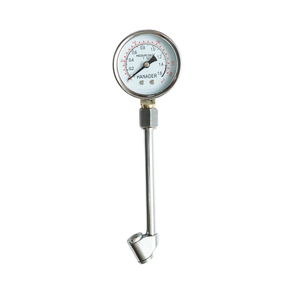Manometru presiune anvelope analog cap dublu 0-16 bar Breckner Germany
