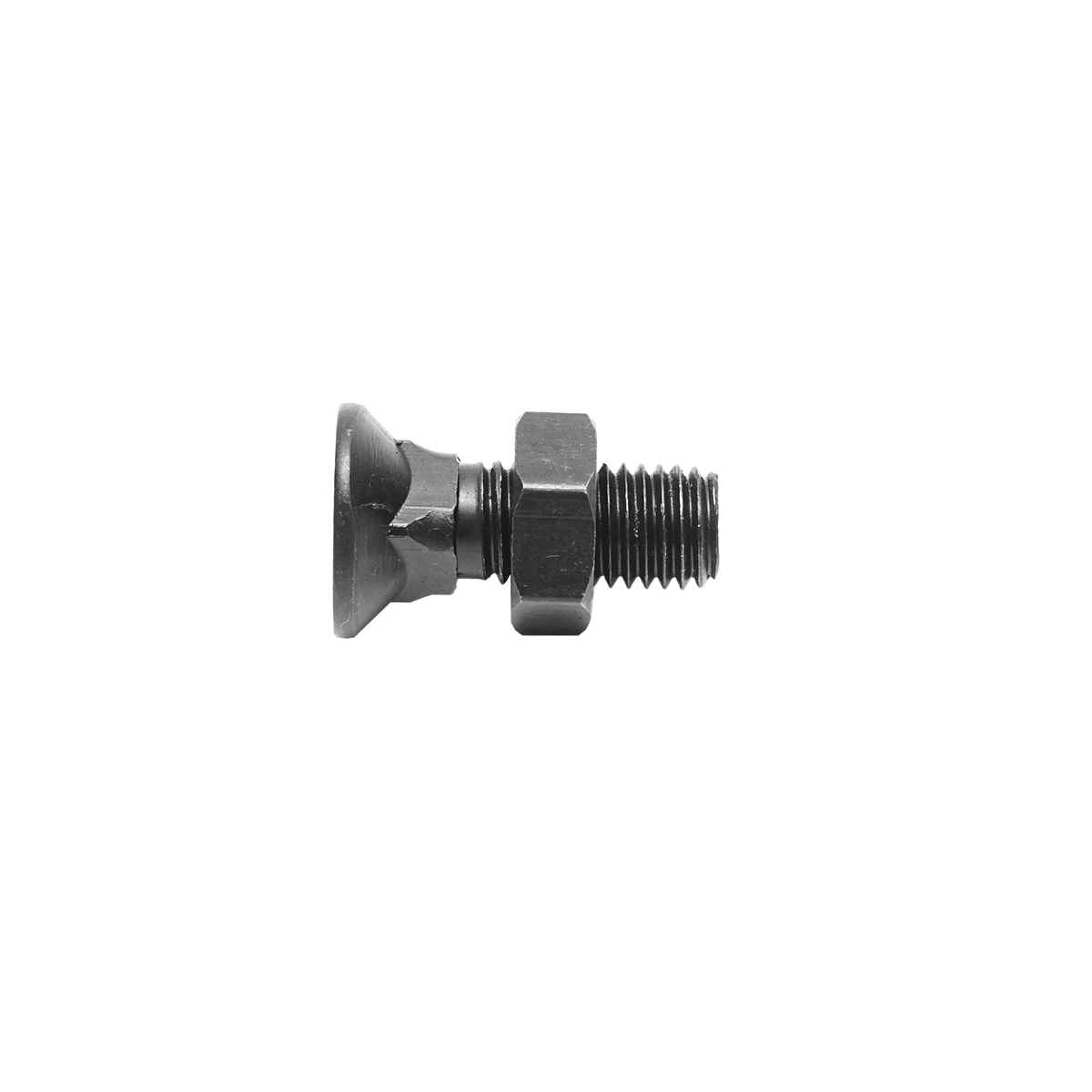 Surub brazdar PP4 cap patrat si piulita M14x40