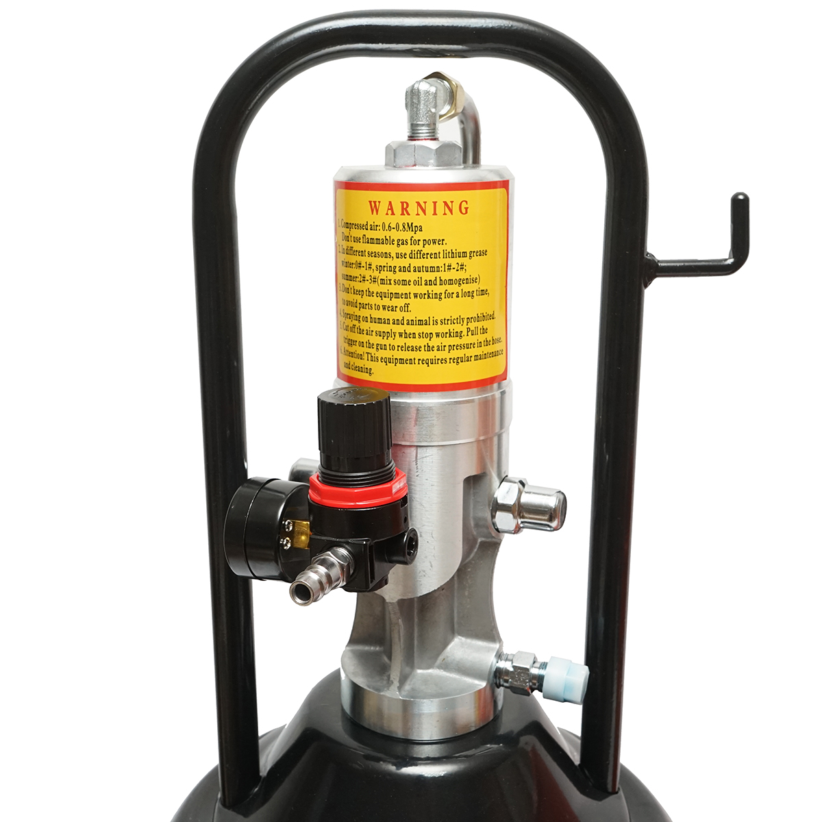 Pompa pneumatica pentru gresat 12L Breckner Germany – imagine 5