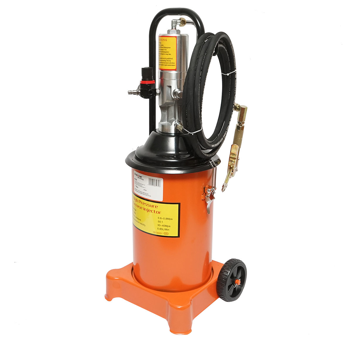 Pompa pneumatica pentru gresat 12L Breckner Germany – imagine 7