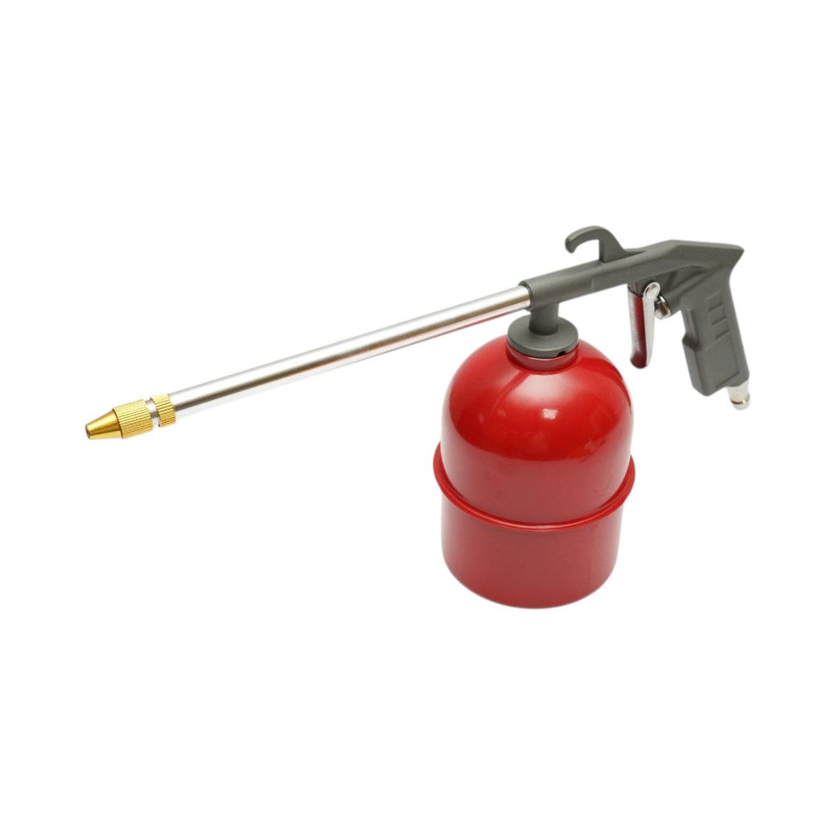 Set 5 piese aer comprimat cu furtun spiralat 5m, pistol spalat, vopsit, umflat si suflat aer Breckner Germany – imagine 2