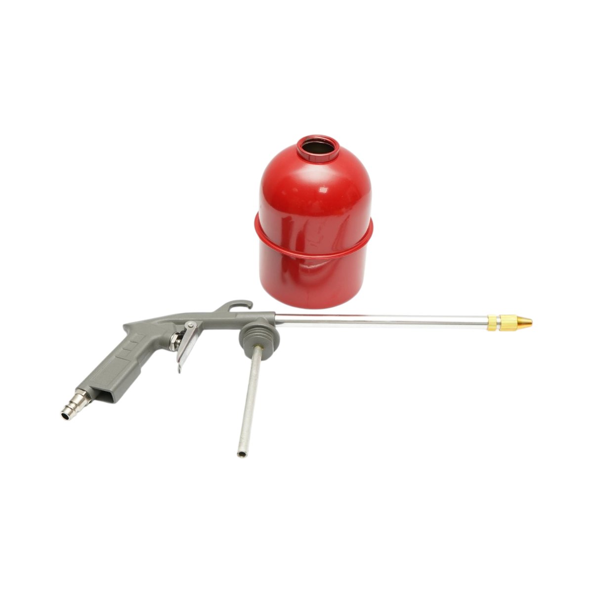 Set 5 piese aer comprimat cu furtun spiralat 5m, pistol spalat, vopsit, umflat si suflat aer Breckner Germany – imagine 3