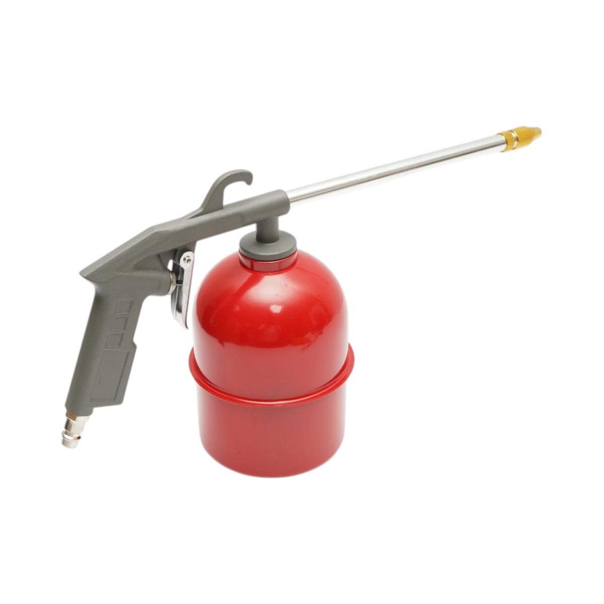 Set 5 piese aer comprimat cu furtun spiralat 5m, pistol spalat, vopsit, umflat si suflat aer Breckner Germany – imagine 4