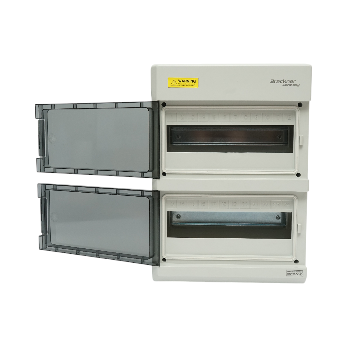 Tablou sigurante aplicat 2 randuri, 24 module IP66 Breckner Germany – imagine 2