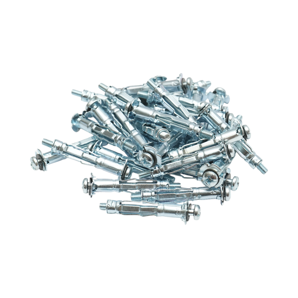 Ancora metalica rigips tip Molly 4x38mm, otel zincat, cap in cruce 100 buc/cutie
