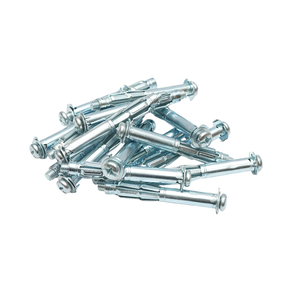 Ancora metalica rigips tip Molly 8x80mm, otel zincat, cap in cruce 50 buc/cutie