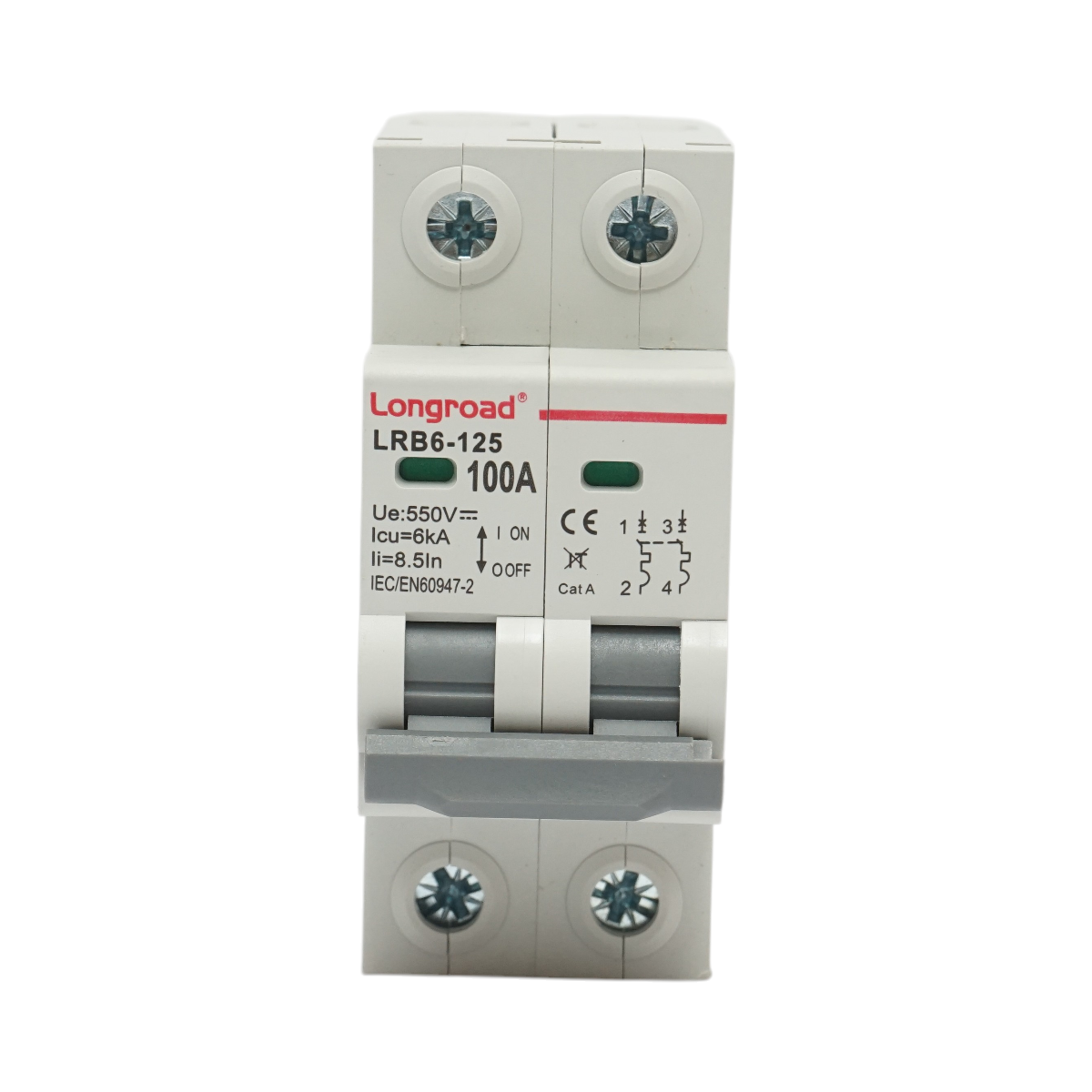 Separator, intrerupator de suprasarcina automat 2P, 100A, 550VDC Longroad