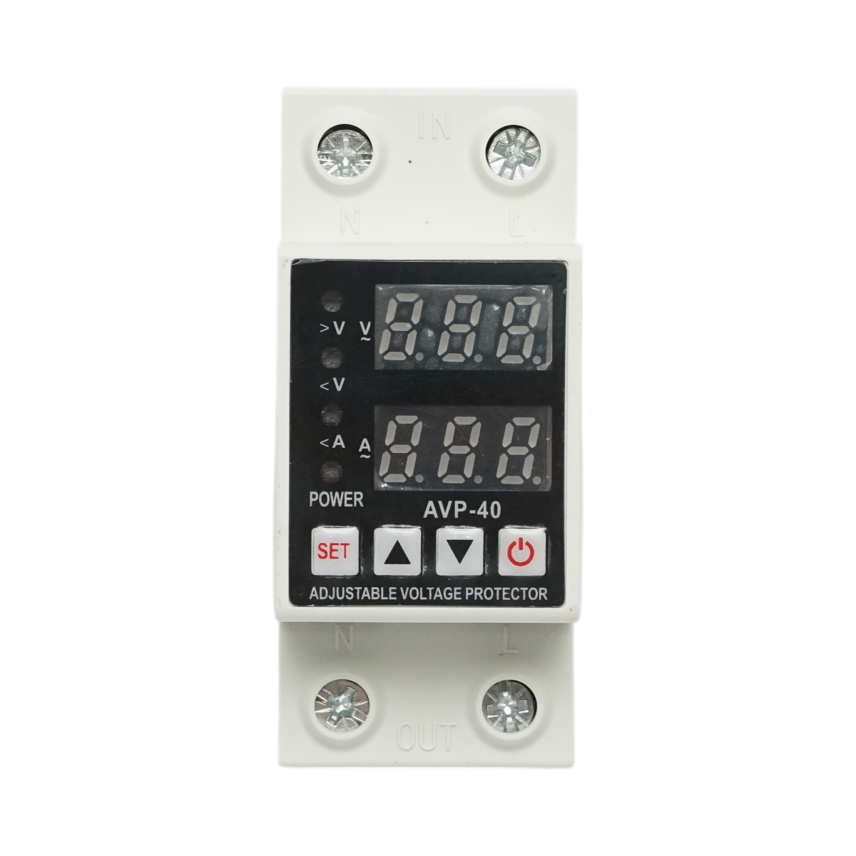 Releu digital 40A pentru monitorizare si protectie subtensiune, supratensiune 230V, AVP-40A Longroad
