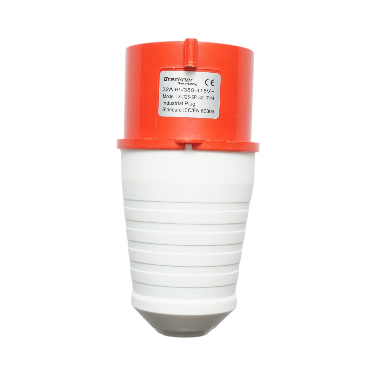 Stecher, fisa pentru priza industriala trifazata 32A, 415V, IP44, 6H Breckner Germany – imagine 2