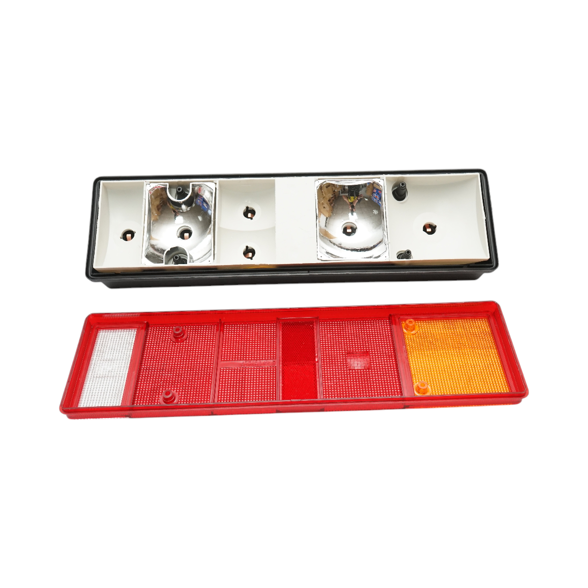 Set lampi spate camion 24V stanga-dreapta cu 6 functii 454x103x131mm Breckner Germany – imagine 3