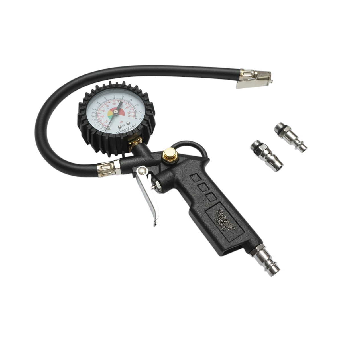 Pistol umflat roti cu furtun si manometru mecanic 0-12 bar – imagine 4