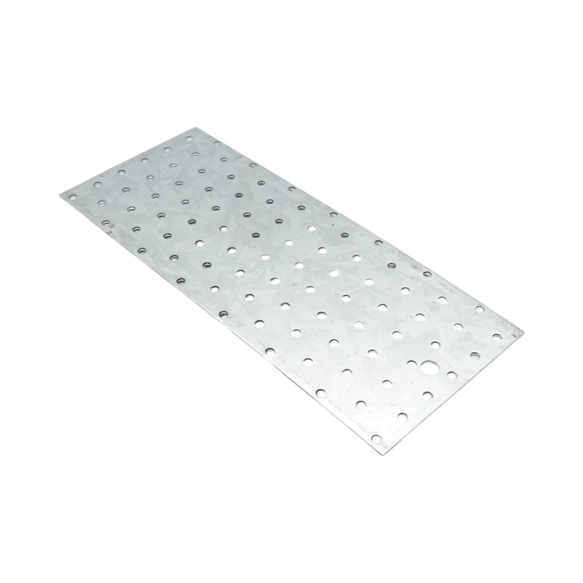 Placa perforata 120x300mm, grosime 2mm, otel zincat – imagine 3