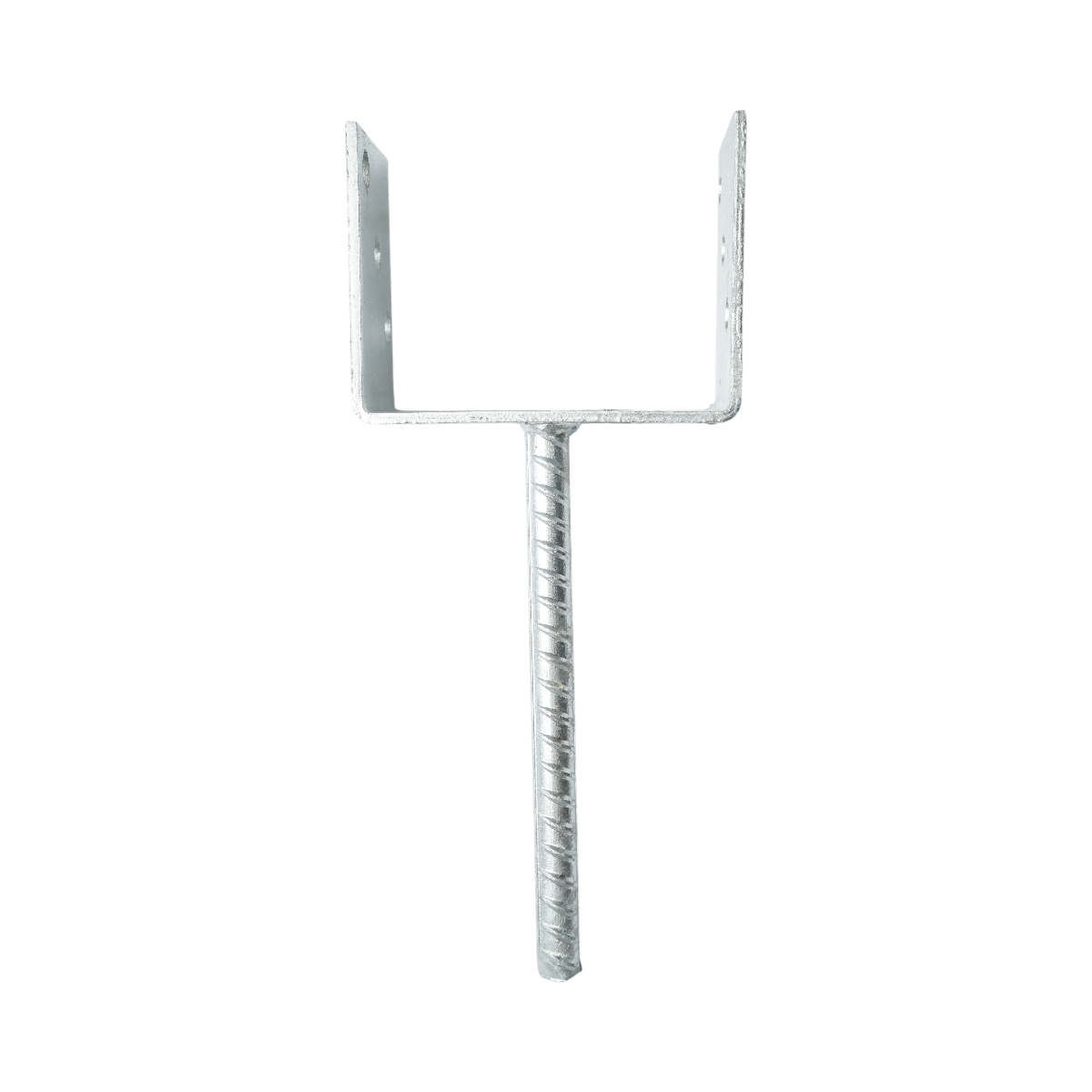 Papuc reazem cu tija 121x60x102mm, grosime 4mm, otel zincat – imagine 6