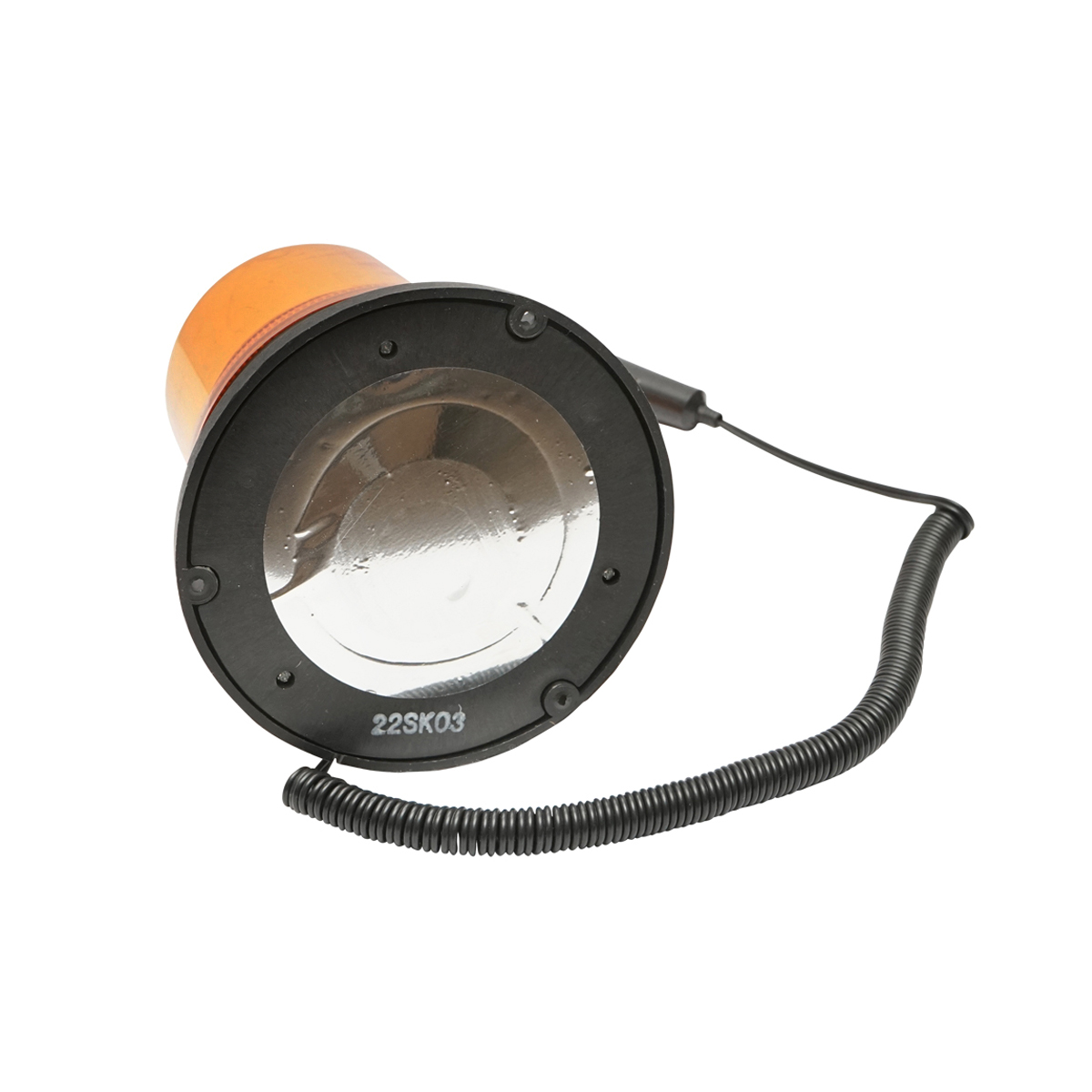 Girofar LED/SMD 24V cu talpa magnetica si alimentare la bricheta – imagine 2