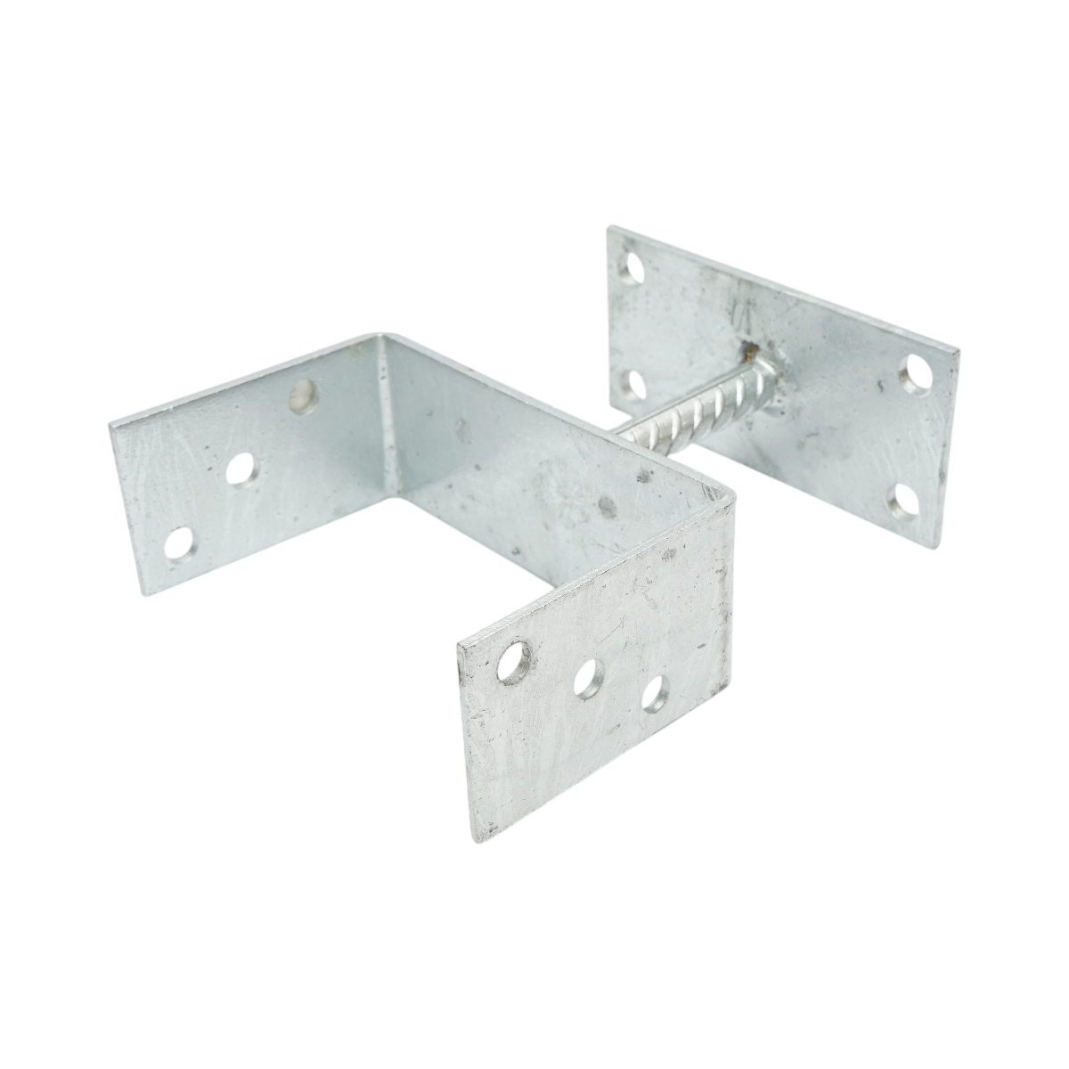 Papuc reazem cu talpa fixa 151x60x101mm, grosime 5mm, otel zincat – imagine 3