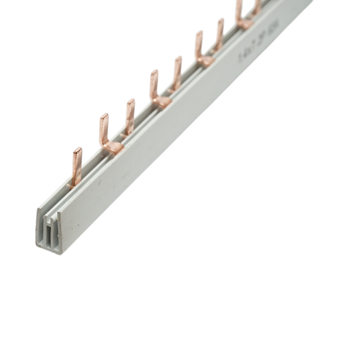 Pieptene, busbar monofazic 1m, 2P, 63A, 56 module pentru alimentare sigurante automate Longroad – imagine 5