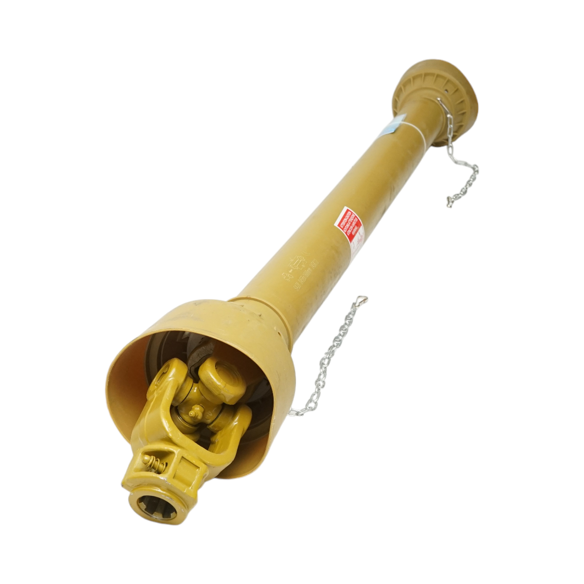 Cardan 1600 mm T5 Z=6 1-3/8 cruce 30.2x80 pentru balotiera, freza – imagine 2