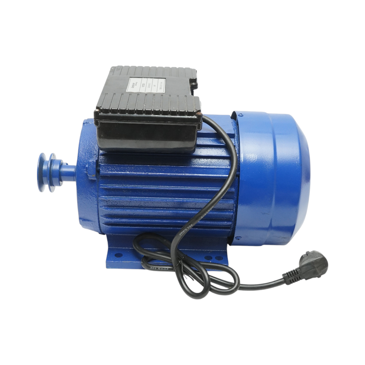 Motor electric monofazat 4KW, 220V cu protectie termica, stator 160x110mm Breckner Germany – imagine 2