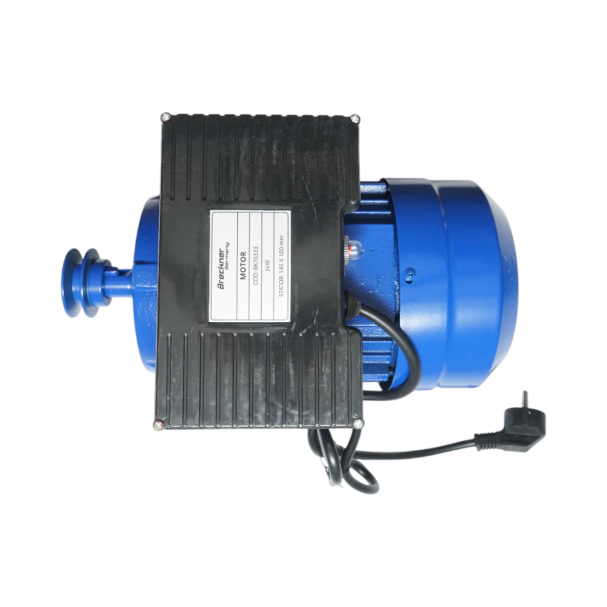 Motor electric monofazat 3KW, 220V cu protectie termica, stator 145x100mm Breckner Germany – imagine 7