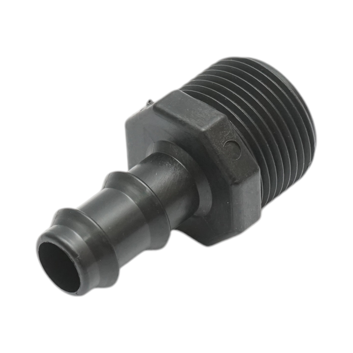 Racord drept picurare D16mm filet exterior 3/4 pentru tub, furtun irigare – imagine 2